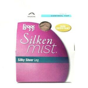 L'eggs Womens Control Top Pantyhose Size A Nude